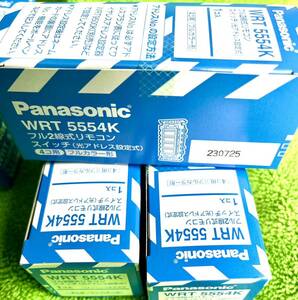 送料込！配線器具 スイッチ Panasonicのフル２線式リモコンスイッチのWRTシリーズを11個まとめて！