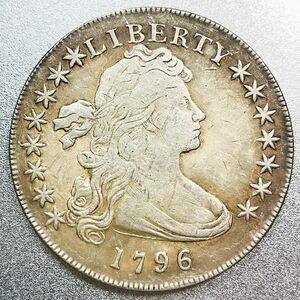 ドレープドバスト スモールイーグル 1ドル銀貨 1796年　レプリカコイン