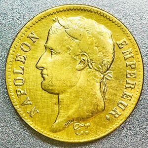 フランス ナポレオン1世 40フラン金貨 1812 A　レプリカコイン