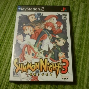 PS2 プレステ2 サモンナイト3 ゲームソフト プレイステーション2 180915