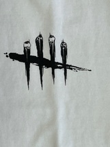 DEAD BY DAYLIGHT バックロゴ　半袖Tシャツ　ホワイト　Sサイズ　C5131LT_画像3