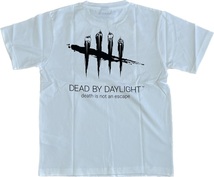 DEAD BY DAYLIGHT バックロゴ　半袖Tシャツ　ホワイト　Sサイズ　C5131LT_画像2