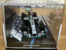 1/43ミニチャンプス ユーロスポーツ別注 限定500pcs F1メルセデスAMG アブダビW05 ルイス・ハミルトン #44 ワールドチャンピオン2014_画像4