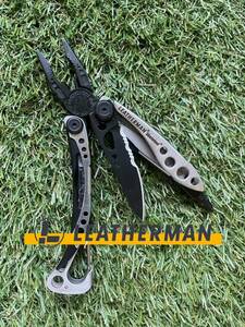 LEATHERMAN SKELETOOL Silver/Black レザーマン マルチツール　ツールナイフ プライヤー