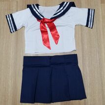 【送料無料】セクシー セーラー服 女子高生 ネクタイ 赤 コスプレ 学生制服 学生服 ナイトウェア 衣装 ハロウィン_画像5