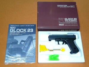 絶版品 新品同様 MGC GLOCK23 グロック23 G23 ガスブローバック ガスガン R8227