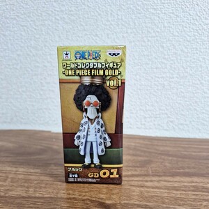 [ unopened ] One-piece world collectable figure ONE PIECE FILM GOLD vol.1 Brooke [wa-kore/WCF/ONEPIECE] somewhat curve equipped 2C-022