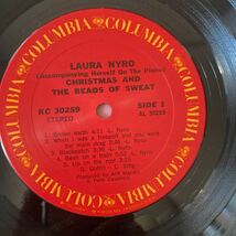 USオリジナル盤/LAURA NYRO/Christmas and the beads of sweat/KC 30259/名盤_画像3