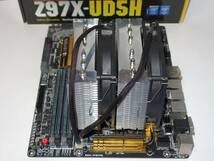 [LGA1150] GIGABYTE GA-Z97X-UD5H(rev 1.0) BOX + Core i7 5775C + Cooler + 32GB Mem(8GBx4) 難あり _画像4