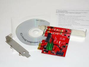 [mSATA/SATA3/ PCI-E接続] 玄人志向 mSATA3I-PCIe ロープロ対応 [Windows7,8,10 32/64bit動作]