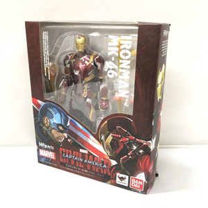 【中古】開封品 バンダイ .H.Figuarts アイアンマン マーク46 シビル・ウォー/キャプテン・アメリカ[240015231166]