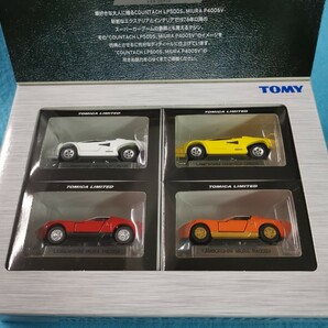 [ トミカ ] TOMY トミー トミカリミテッド ランボルギーニ カウンタック ミウラ LP500S/MIURA P400SV 4MODELS の画像8