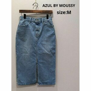 AZUL BY MOUSSY azur bai Moussy Denim tight skirt M