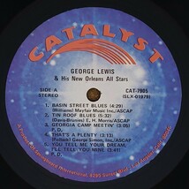 良盤屋◆LP◆Jazz:【米 輸入盤】ジョージ・ルイス☆George Lewis & His New Orleans All-Stars【東京公演ライヴ盤】◆Dixieland◆J-3486_画像6