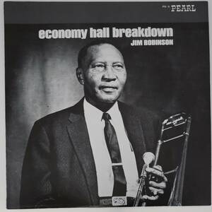 良盤屋◆LP◆Jazz:【米 輸入盤】ジム・ロビンソン☆Jim Robinson/Economy Hall Breakdown◆J-3484