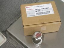 ★新品 未使用 Honda S660 JW5用 赤文字 チタンシフトノブ Titanium Shift Knob ホンダ 純正部品_画像3