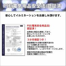 クリスマス 防滴 イルミネーション ストレート ライト 電飾 LED 600球 60m パープル 紫 点灯 ７種類 Aタイプコントローラ付_画像4