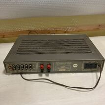 【B-65】ジャンク品 TRIO STEREO INTEGRATED AMPLIFIER MODEL KA-60 ステレオアンプ_画像3