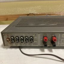 【B-65】ジャンク品 TRIO STEREO INTEGRATED AMPLIFIER MODEL KA-60 ステレオアンプ_画像6