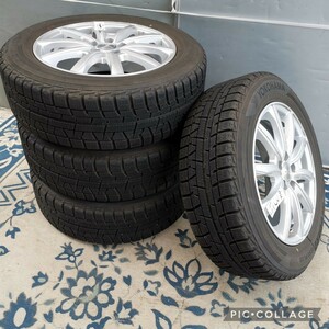 WEDS JOKER 16インチ6.5J+47 5H 100 4本セットスタッドレス ヨコハマ ice GUARD IG50PLUS　205/60R16 レガシィ、エクシーガなど