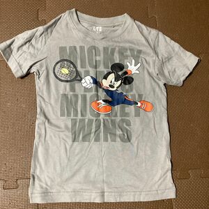 ユニクロ ミッキーマウス テニス 半袖Tシャツ 110
