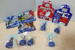 【絶版】ペプシ(PEPSI) NEXBRICK3種＆スヌーピー(SNOOPY)ボトルキャップフィギュア3種＋おまけ【メディコムトイ(MEDICOM TOY)/PEANUTS】