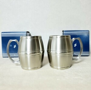  free shipping * anonymity delivery *MASEK PEWTER MALAYSIA 97% Malaysia made pyu-ta-. alloy glass glass cup pair jug dressing up Via t