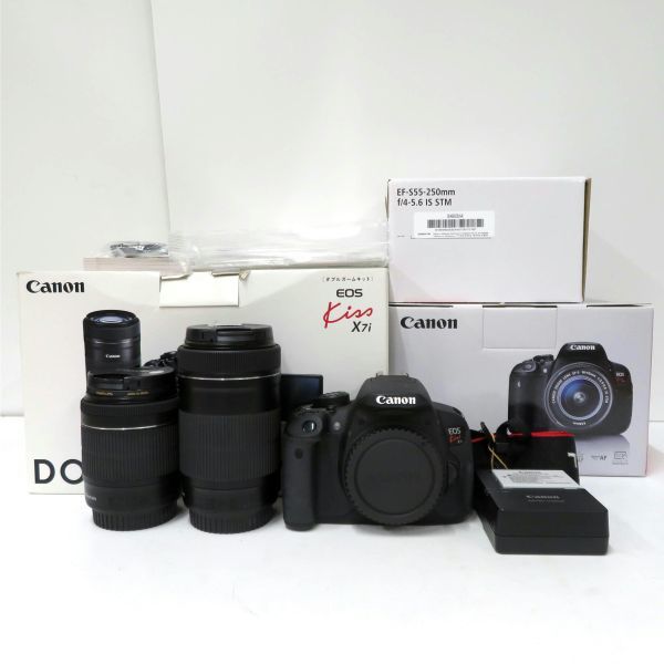 CANON EOS Kiss X7 ダブルズームキット オークション比較 - 価格.com