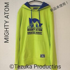 鉄腕アトム MIGHTY ATOM パーカー 手塚プロダクション イエロー Ｍ ユニセックス