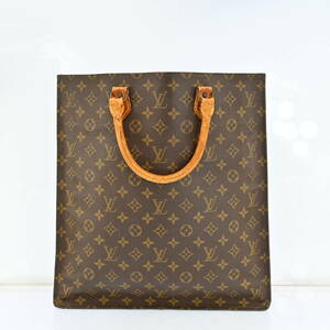 LOUIS VUITTON ルイヴィトン M51140 モノグラム サックプラ トートバッグ ハンドバッグ　H1281CA509　ジャンク