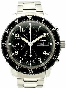 SINN 103.B hand winding chronograph day date Gin the first period 