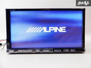 保証付ALPINE アルパイン HDDナビ VIE-X08S 地図データ 2011年 DVD再生 CD再生 地デジ内蔵 Bluetooth ブルートゥース 棚C12