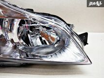 HID点灯ok!! 純正 BR9 BM9 BRM レガシィ 後期 HID キセノン ヘッドランプ ヘッドライト インナーメッキ 右 運転席 打刻4J 100-20061 棚P3_画像2