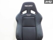 きれい！！ RECARO レカロ SR-7 SR7 GK100 BK/BK ブラック セミバケ セミバケット リクライニング シート 両側ダイヤル式 81-092.00.965-0_画像2