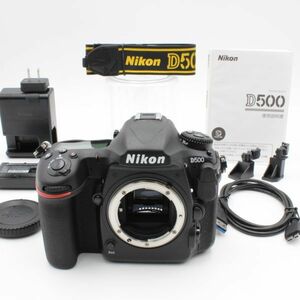 ショット数23795 【美品】 Nikon ニコン D500 ボディ バッテリー劣化なし デジタル 一眼レフ カメラ nikon 15014