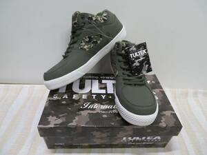  I tosTULTEX steel . core safety shoes AZ-51650[025 khaki *23.5cm] camouflage mesh use goods, prompt decision 2980 jpy *
