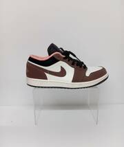 NIKE ナイキ AIR JORDAN 1 LOW SE “ スニーカー DC6991-200 箱あり 通勤通学 26.5cm ブラウンxホワイト 通年_画像1