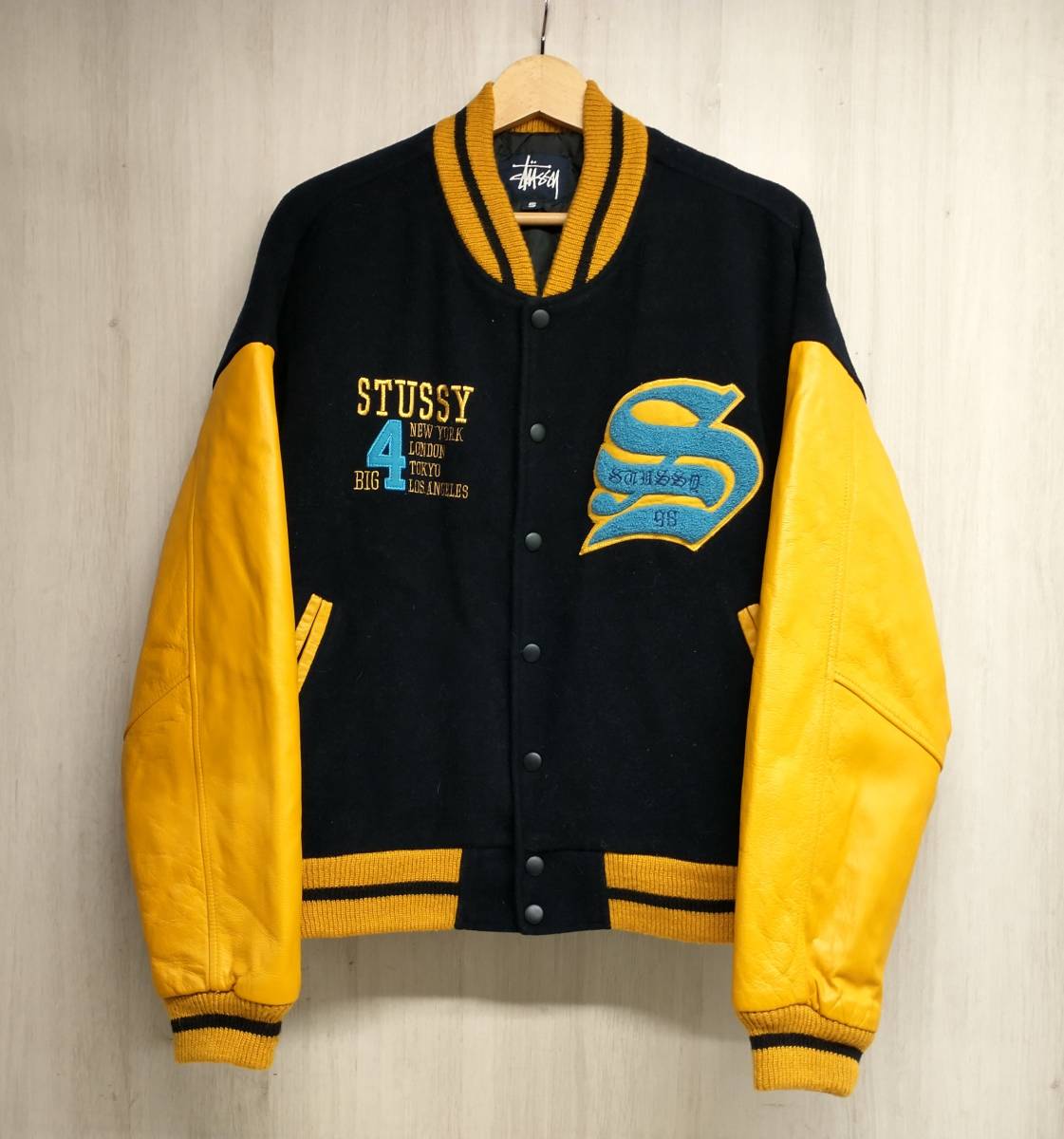 stussy 90´s スタジャン L ヴィンテージ-