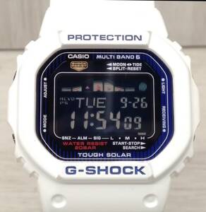 CASIO カシオ G-SHOCK Gライド GWX-5600C／302A**** 白 ソーラー電波 腕時計