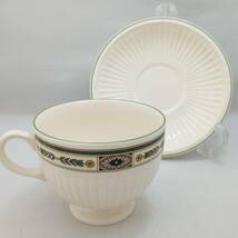 WEDGWOOD ウェジウッド クイーンズウェア カップ&ソーサー ブランド 食器 店舗受取可_画像1