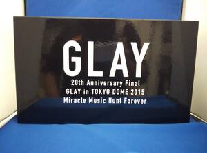 外箱傷み 20th Anniversary Final GLAY in TOKYO DOME 2015 Miracle Music Hunt Forever-PREMIUMBOX-(Blu-ray Disc)(20,000セット限定生産)