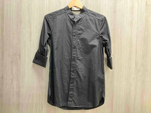 [ быстрое решение ]SAINT LAURENT спина открытие черный рубашка женский одежда солнечный rolan tops Италия производства размер примерно 9 номер 37 7 минут длина 