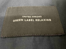 美品 UNITED ARROWS green label relaxing Trench Coat Size:44 3525-104-0878 ユナイテッドアローズ トレンチコート ネイビー_画像3