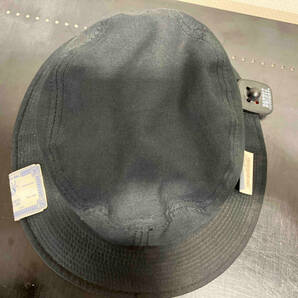 THE H.W.DOG&CO. ザ エイチダブリュウ ドッグアンドコー LAUREL HAT バケットハット D-00662 日本製 ブラック 帽子 刺繍 バケハの画像3