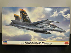 プラモデル ハセガワ 1/72 F/A-18F スーパーホーネット 'VFA-103 ジョリーロジャース 75周年記念'