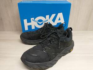 HOKA ONE ONE M ANACAPA LOW GTX 1122017 スニーカー ホカオネオネ アナカパ ロー ゴアテックス ブラック メンズ 28cm ハイキング シューズ