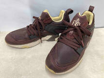 PUMA プーマ Blaze Of Glory x All Saints 358679 01 レザー スニーカー 27cm ブラウン_画像1