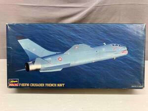 現状品 プラモデル ハセガワ 1/72 F-8E(FN) クルーセイダー ‘フレンチネイビー'