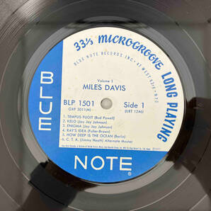 レコード マイルス・デイヴィス Miles Davis マイルス・デイヴィス第1集 Volume 1 GXF 3011の画像4