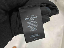 【即決】Saint Laurent サンローラン Tシャツ ブラック 533416 BLACKロゴ カットソー 半袖 Mサイズ レディース　コットン_画像4